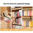 thumbnail image 5 of Carpeta de lavandería Tablero plegable Ayudante de ropa, 5 piezas Tamaño grande 20x11 pulgadas, Material Pp, Diseño que ahorra espacio, 5 of 5