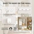 thumbnail image 4 of 29.5’’ Laundry Room Cabinets Wall Mounted, Hanging Bathroom Wall Cabinet, Kitchen Wall Cabinet with Adjustable Shelf, 4 of 6