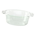 thumbnail image 4 of ACDANC Portable Dish Tub Dishpan for Washing Dishes Clear with Holes with Handle Dish Pans for Washing Dishes for Sink for Storing Large, 4 of 7