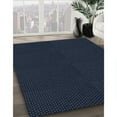 thumbnail image 3 of Ahgly Company Machine Washable Indoor Rectangle Transitional Blue Jay Blue Area Rugs, 2' x 3', 3 of 7
