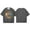 Z-21-Grey, variant on Hwmodou Girls Kids 100 Days Of School Print Crewneck Loose Short Sleeve Spring T-Shirts Comfy Sports,3-13Y