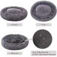 thumbnail image 4 of Calming Dog Bed (L/XL/XXL/XXXL) for Medium and Large Dogs Comfortable Pet Bed Faux Fur Donut Cuddler Up to 15/30/50/100lbs, 4 of 6