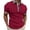 Red, variant on Sngxgn Shirts for Men Polo Short Sleeve Collared Shirt(Coffee,M)