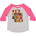thumbnail image 3 of Inktastic Thanksgiving Gobble Time Turkey Boys or Girls Toddler T-Shirt, 3 of 5