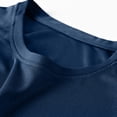 thumbnail image 4 of Men's Quick-Dry Short Sleeve T-Shirt for Outdoor Sports Plus Size Solid Color Casual Top Breathable Athletic Tee Lightweight Comfortable Shirt Moisture Wicking Activewear, 4 of 6