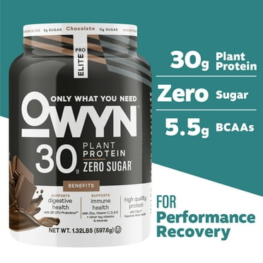 OWYN Elite 30 Gram Chocolate Plant Protein Powder