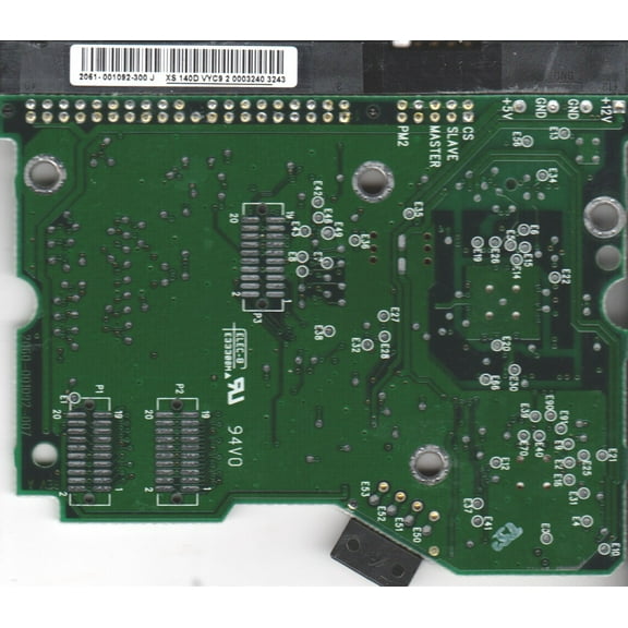 WD600BB-75CAA0, 2061-001092-300 J, WD IDE 3.5 PCB