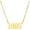 Gold 1985, variant on Stainless Steel Silver Plated Birth Year Necklaces for Women, Birthday Year Number Pendant Jewelry Gift, 2001