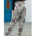 thumbnail image 3 of Doublju Women's Basic Comfy Drawstring Jogger Style Yoga Pajama Pants With Pocket, 3 of 3