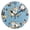 Black, variant on Cat Skateboard Surfboard Wall Clock 10in Round Artistic Oil Painting Home Decor Desk Table Clock