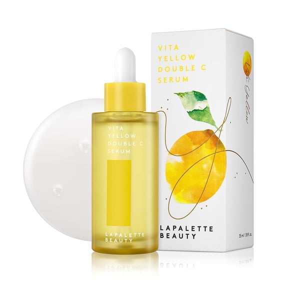 Lapalette Beauty Vita Yellow Double C Facial Serum, 1.18 fl. oz.