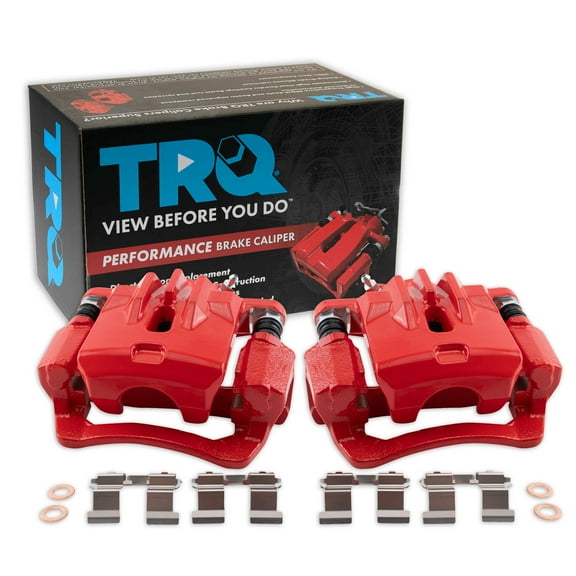 TRQ Performance Rear Brake Caliper Set Fits 2010-2014 Subaru Legacy Outback CLA49919
