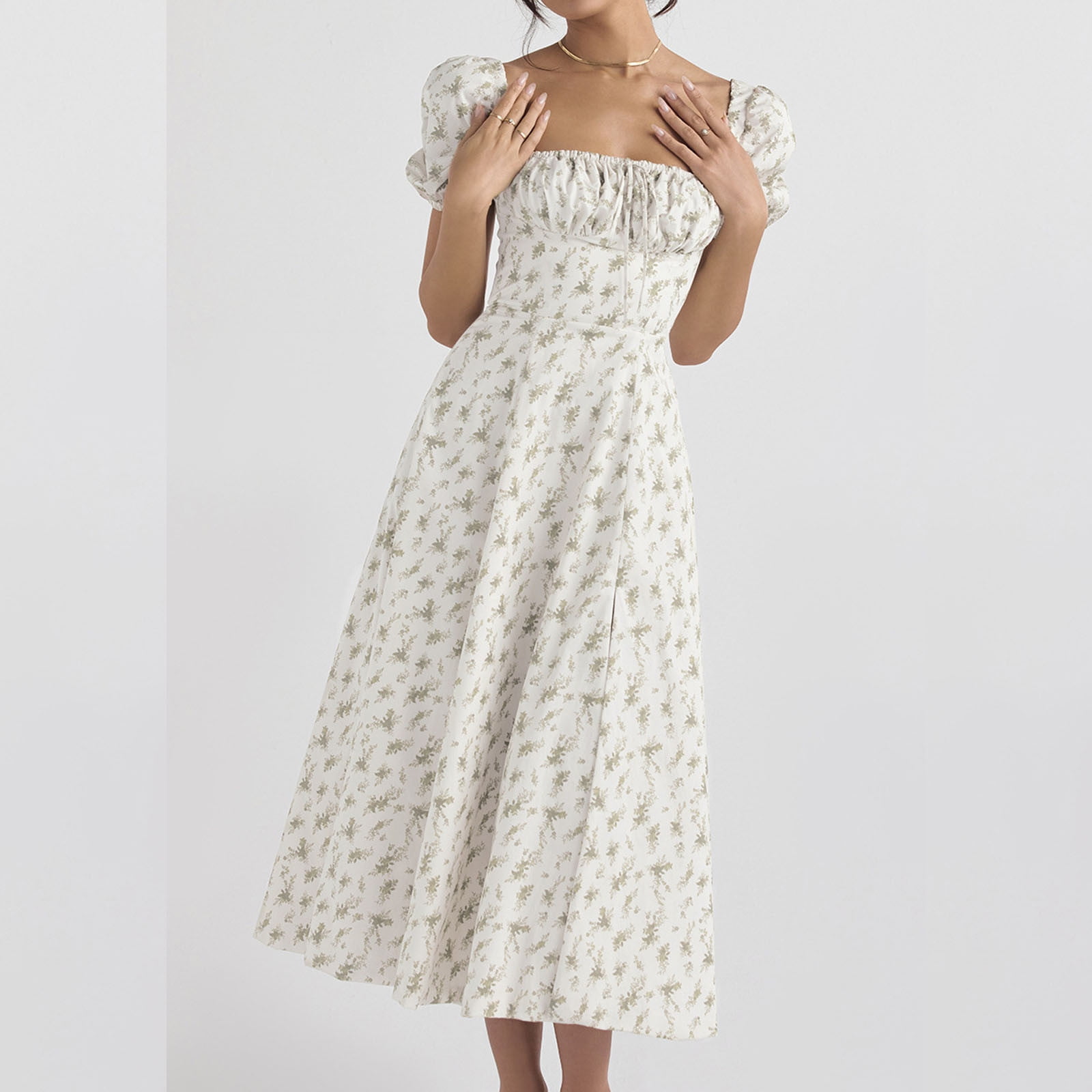 Ankle length maxi dress 2025