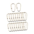 thumbnail image 3 of 20 hebillas de aro para llavero, hebillas de tornillo, suministros para colgar colgantes, resistentes, versátiles, para bricolaje, mosquetón de enlace, 3 of 8