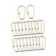 thumbnail image 3 of 20 hebillas de aro para llavero, hebillas de tornillo, suministros para colgar colgantes, resistentes, versátiles, para bricolaje, mosquetón de enlace, 3 of 8