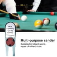 thumbnail image 1 of LJNYFDC Pichet Résistant à la Rouille avec Papier de Verre pour Billard, Ponceuse de Queue de Billard en Alliage d'Aluminium Massif, Accessoires de Billard en Forme de U, Multifonctionnels, Longue Durée de Vie, Craie Marteau, 1 of 6