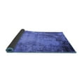 thumbnail image 2 of Ahgly Company Indoor Square Oriental Blue Industrial Area Rugs, 3' Square, 2 of 4