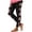 Black F, variant on Jaunzuar High Waisted Leggings for Women Reindeer Print Soft Yoga Pants Gym Workout Stretchy Leggings L