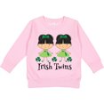 thumbnail image 2 of Inktastic Irish Twins St Patricks Girls Toddler Sweatshirt, 2 of 4