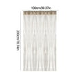 thumbnail image 2 of 100 cm x 200 cm puerta decorativa cadena cortina ventana panel de pared franja decoración del hogar, 2 of 8