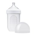 thumbnail image 5 of Boon Nursh Silicone Baby Feeding Bottle White 8 Oz, 5 of 6
