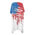 thumbnail image 2 of HELLHERO Polyester Bathing Suit Cover Up for Beach Lightweight Free Size Long Kimono Swimsuit Cover Up American Flag Design, 2 of 6