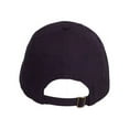 thumbnail image 2 of Big Accessories Youth 6-Panel Brushed Twill Unstructured Cap - NAVY - OS, 2 of 2