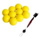 thumbnail image 1 of Cepillo de Limpieza para Palos para golf de dos cara con de Metal Y + 10 Piezas de de Práctica para golf de Espuma de Am Zulema Limpiador de cepillos de golf, 1 of 8
