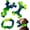Green-3-Pack, variant on Frienhund Tough Dog Toys for Aggressive Chewers 3 Pack, Indestructible Dog Toys for Large Dogs, Dog Chew Toys, Aggressive Chew Toys to Keep Them Busy, Dog Toy for 30-75lbs Medium/Large Breeds