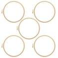 thumbnail image 2 of Small Embroidery Hoop, Wooden Embroidery Frame Hoop Embroidery Circle Frame Embroidery Hoop, Silkpainting Cross-Stitch for Stitching Embroidery, 2 of 7