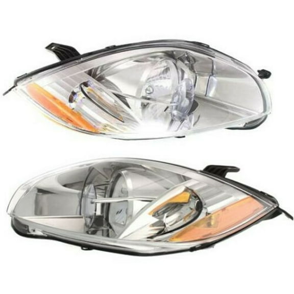 CarLights360: For 2007 Mitsubishi Eclipse Headlight Pair Driver and Passenger Side W/ Bulbs DOT Certified For MI2502138 MI2503138