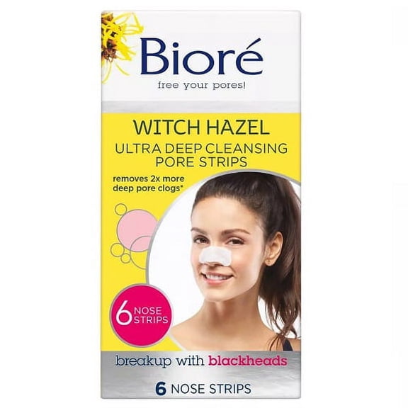 Biore White Ultra Pore Strips, 6 2 Count