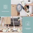 thumbnail image 6 of Brown Mushroom Label Light Pattern Kitchen Rugs Sets Of 3,Kitchen Runner Rugs Non Skid Washable,Decorative Kitchen Floor Mats for Kitchen,Sink,Laundry,17"x30"+ 17"x47" + 17"x59", 6 of 6