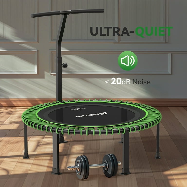 BCAN 560 LBS Soft Land Mini Trampoline, 48