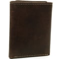 thumbnail image 2 of Timberland Men's Leather Wallet Double Billfold Section ID Card Window Trifold, 2 of 4