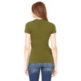 thumbnail image 2 of The Bella + Canvas Ladies The Favorite T-Shirt - OLIVE - 2XL, 2 of 3