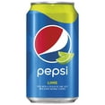 thumbnail image 2 of Pepsi Cola Lime Soda Pop, 12 fl oz 12 Pack Cans, 2 of 8
