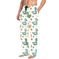 thumbnail image 2 of Cartoon Duck and Star Men's Pajama Pants Cotton Long Sleepwear Lounge Pants M, 2 of 7
