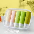 thumbnail image 5 of Travel Bottles for Toiletries, TSA Approved 3oz Travel Size Toiletries,  Leak Proof Squeezable  Tubes Travel Essentials for Shampoo Conditioner Lotion Soap, 5 of 6