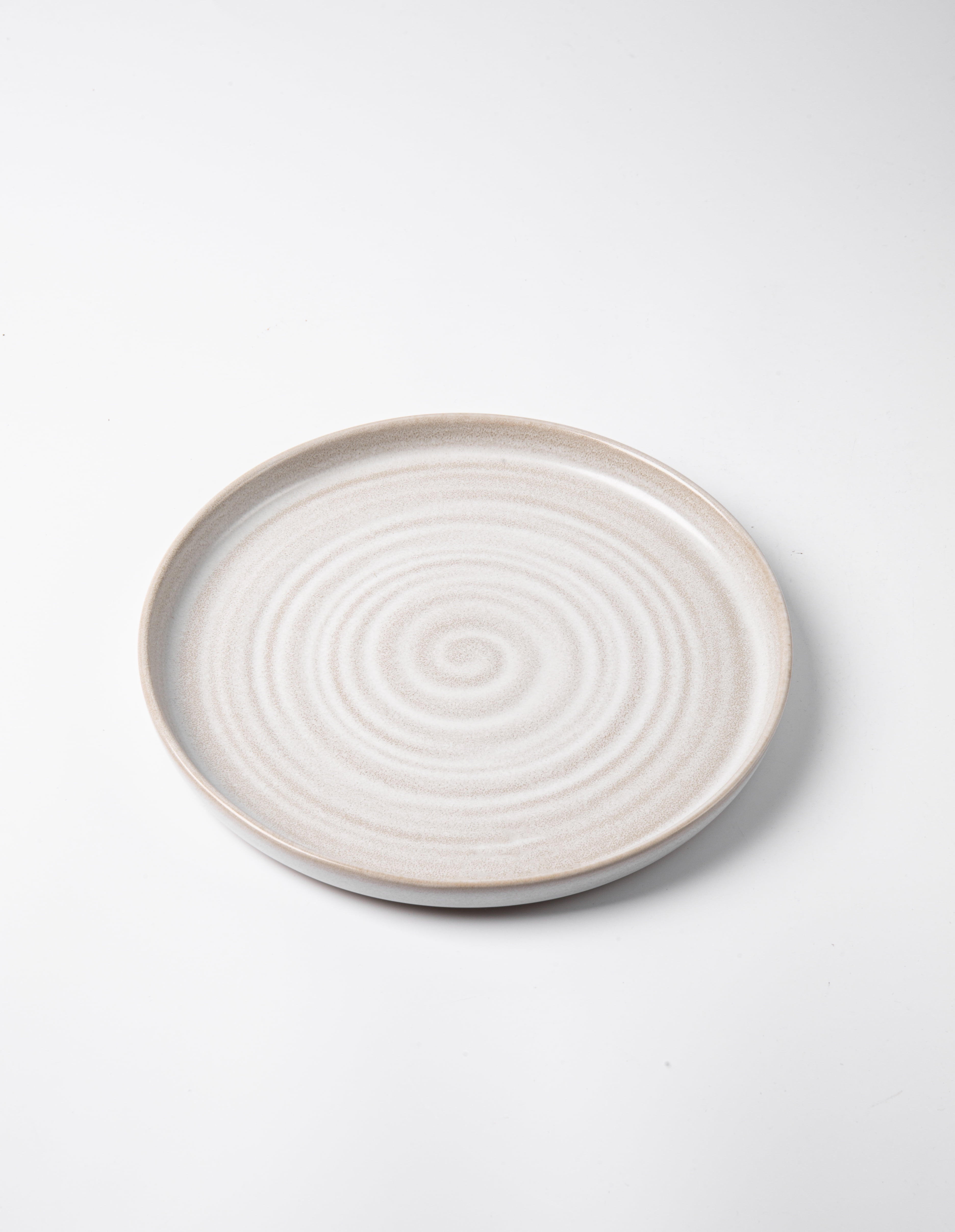 Better Homes & Gardens-Collins Cream Stoneware Round Salad Plate