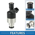 thumbnail image 2 of Boquilla de inyección de combustible No.17112979 para Chevrolet Camaro 1993-1995 V6 3.4L negro, 2 of 6
