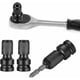thumbnail image 5 of Kit de extensión de adaptador hexagonal, convertidor de mandril de liberación rápida de acero Cr-Mo para llaves de trinquete de impacto, compatible con herramientas eléctricas (3 piezas), 5 of 6