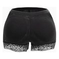 thumbnail image 1 of Women Butt Padded Enhancer Underwear Buttock Lifting Removable Sponge Pad Hip Lift Shorts Black XL, 1 of 4