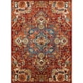 thumbnail image 2 of Luxe Weavers Oriental Red 8x10 Vintage Area Rug, Southwestern Geometric Carpet, 2 of 6