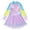 Purple3, variant on Girls' Swimsuit Jumpsuit Long Sleeve Kids Swimwear (2Y 12Y) Clothes