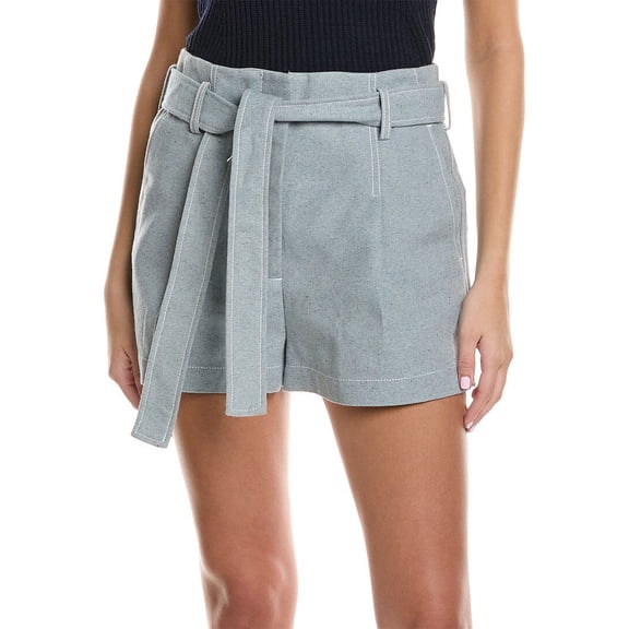 3.1 Phillip Lim womens  High-Waist Short, 6, Blue