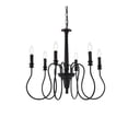 thumbnail image 4 of Flynx 6 lights pendant in black, 4 of 7