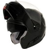 Hawk ST 1198 'Transition' 2 in 1 Glossy Black Modular Motorcycle Helmet 2X-Large
