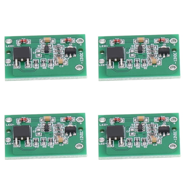 Módulo de Botón, Interruptor Táctico Capacitivo de Alta Sensibilidad 10 PCS Multifuncionales Con Parches para Luces Led Y Tiras