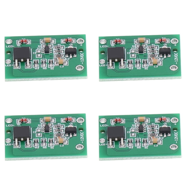 Módulo de Botón, Interruptor Táctico Capacitivo de Alta Sensibilidad 10 PCS Multifuncionales Con Parches para Luces Led Y Tiras